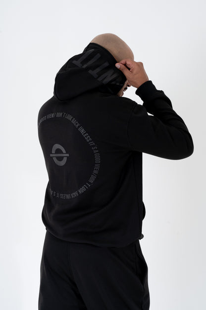 BLACK ON BLACK HOODIE