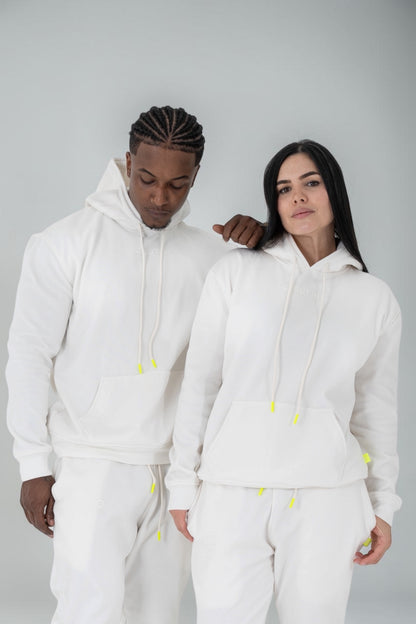 Hoodie White Want It Get It blanco streetwear CLOUT.INC