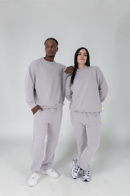 Set Basic Clout streetwear minimalista CLOUT.INC, buzo y jogger algodón