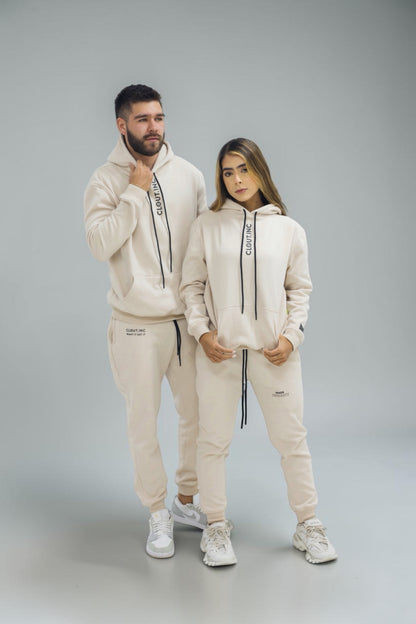 Set Inner Thoughts streetwear CLOUT.INC, buzo y jogger