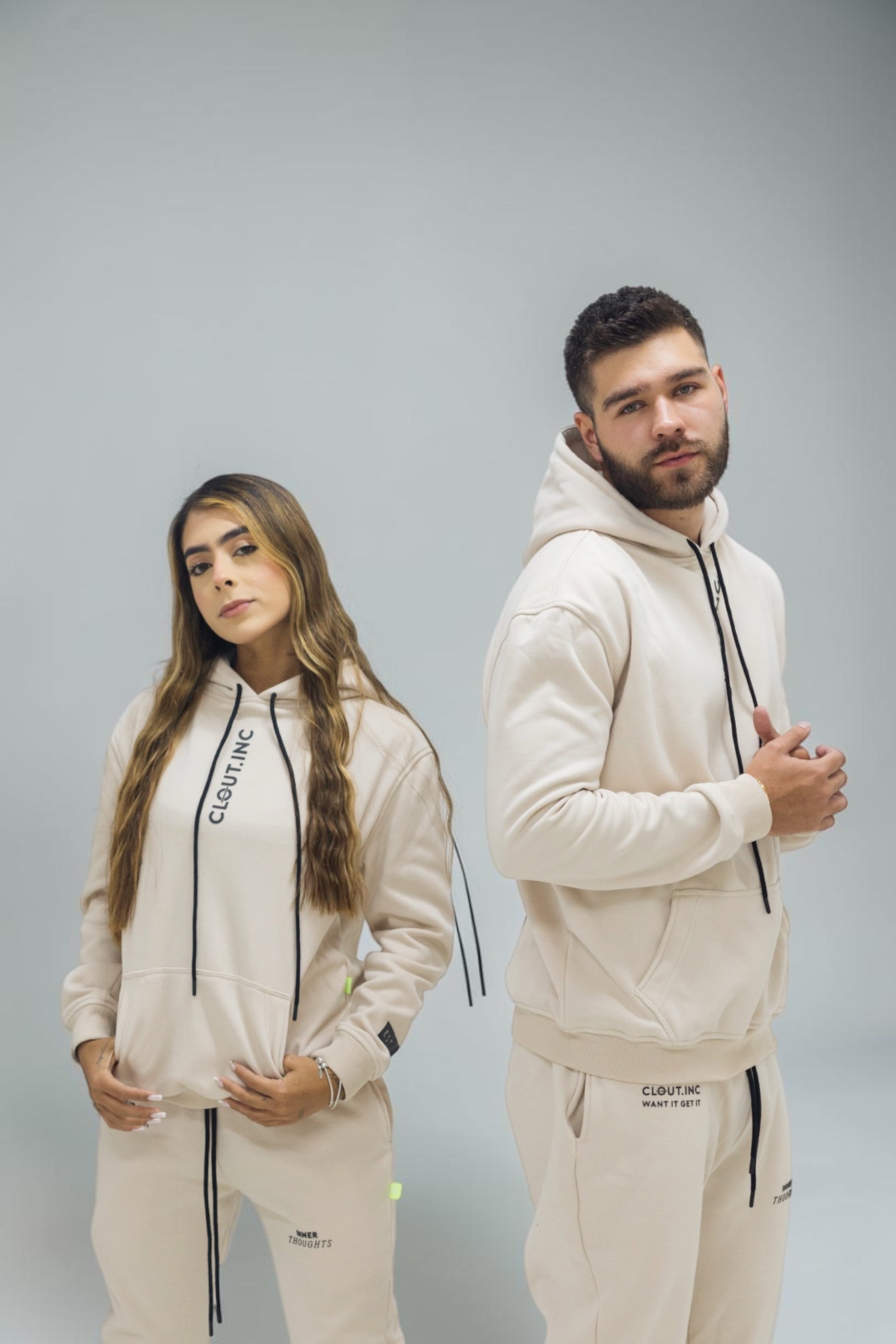Hoodie Inner Thoughts streetwear CLOUT.INC