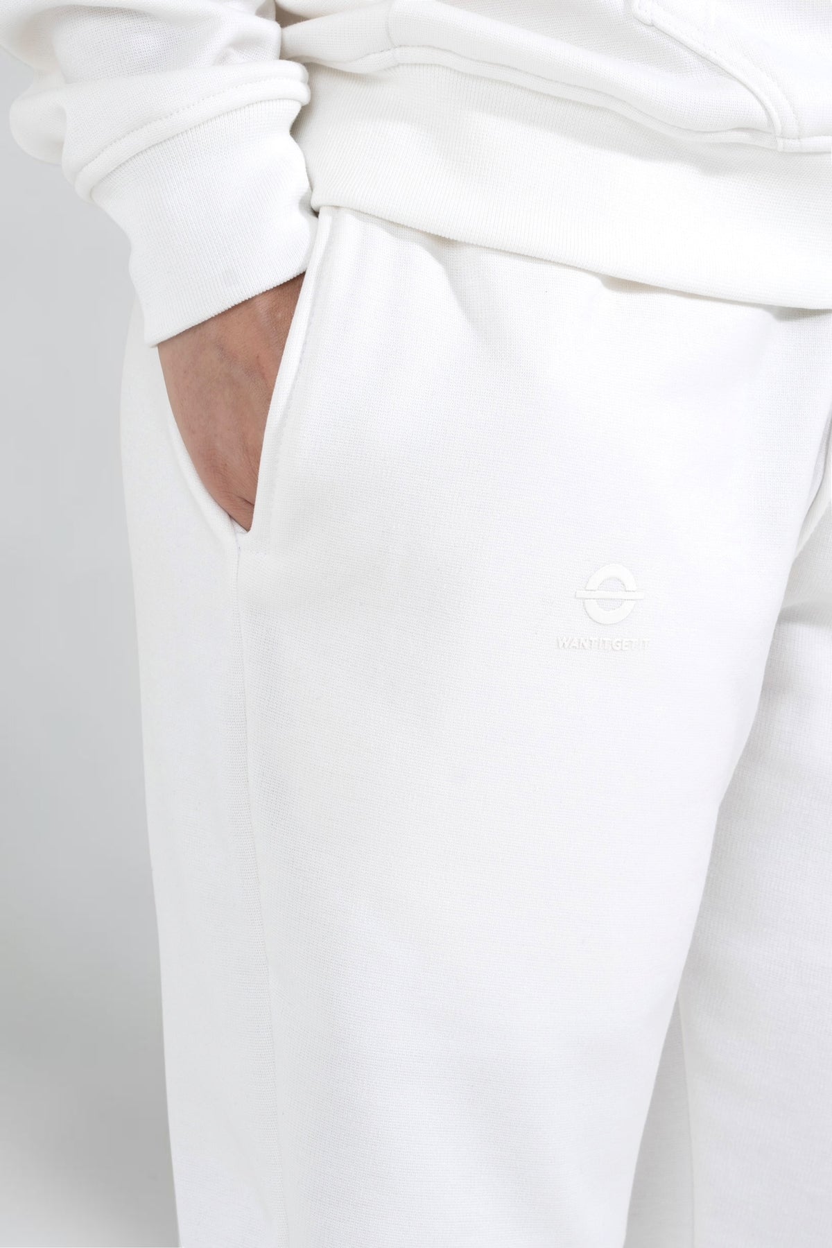 White Want It Get It — Jogger