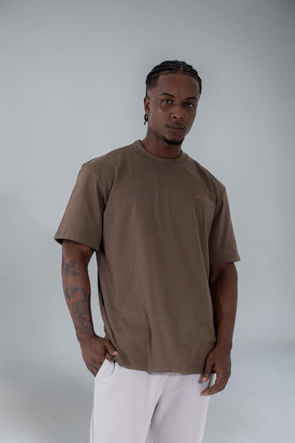 BASIC BROWN T-SHIRT