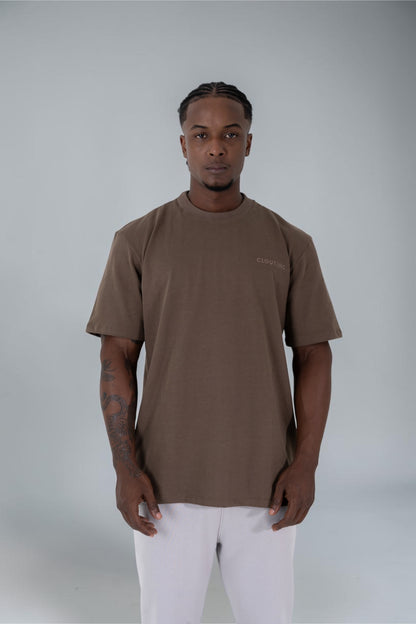 BASIC BROWN T-SHIRT