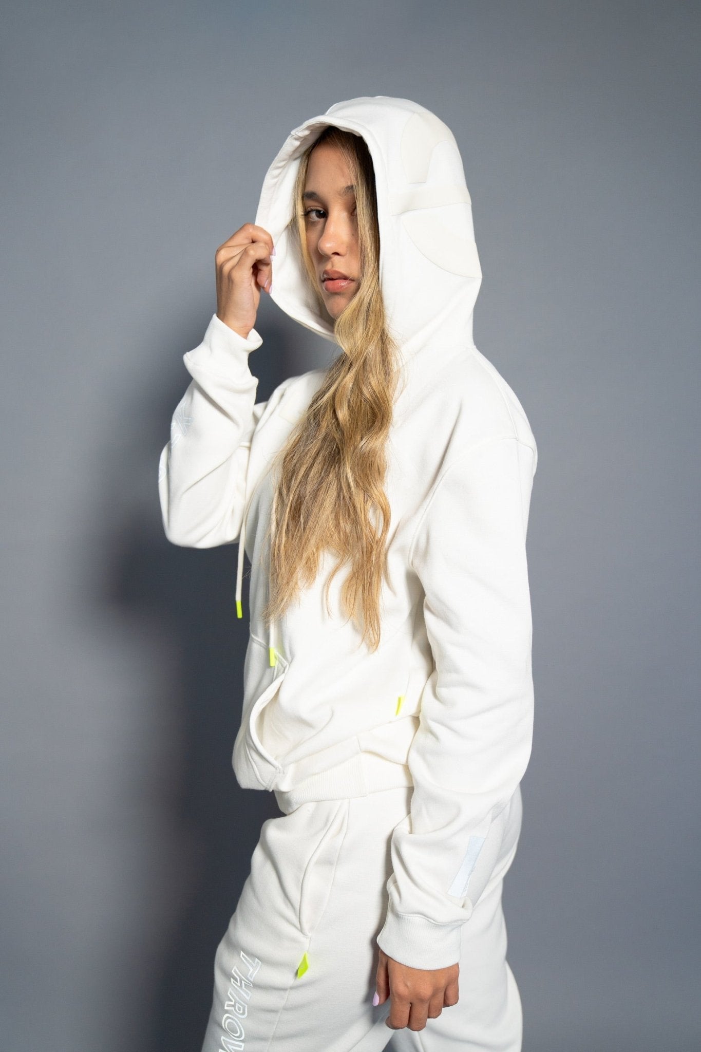 THROWBACK REFLECTIVE HOODIE - Clout.Inc